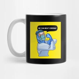 We Can Beat Corona Mug